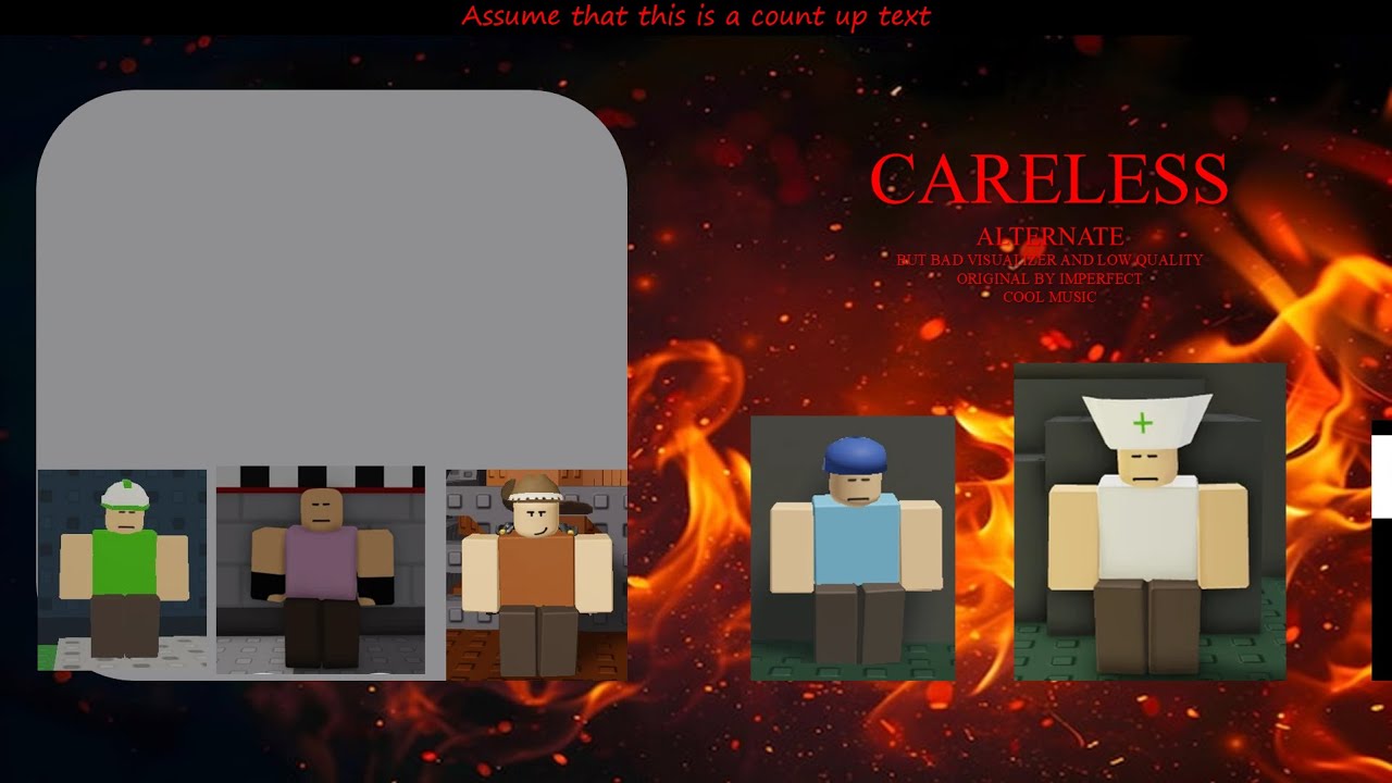 CARELESS ALTERNATE - fan made visualizer - YouTube
