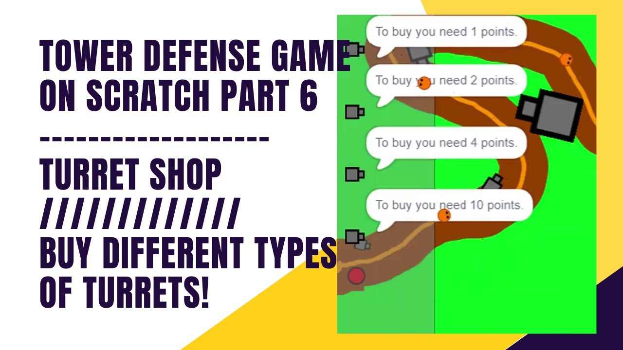 Scratch Tutorial: Tower Defense Game! (Ep. 1) 