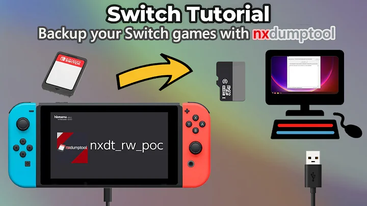 How to Dump/Backup Switch games with nxdumptool | Switch TUTORIAL
