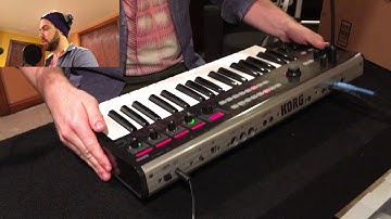 Korg R3 synthesizer review and sound demo