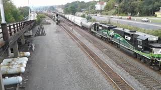 The raw speed of GEVO locomotives