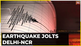 Strong Tremors Felt In Delhi NCR | Massive Tremors In Delhi