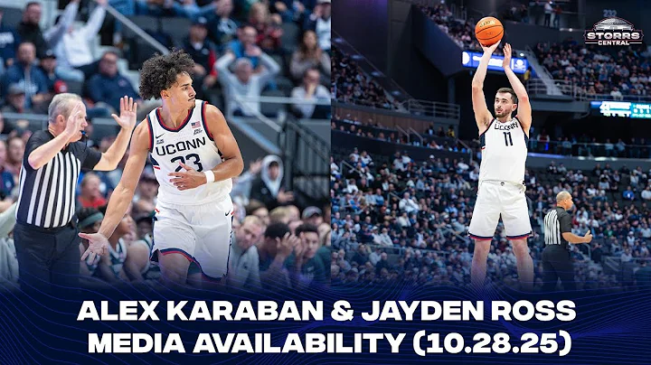 Jayden Ross & Alex Karaban Postgame Media Availability - 10.28.25