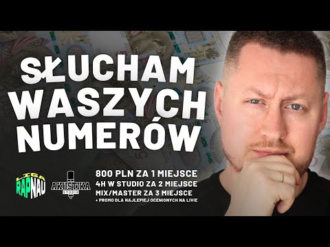 Słucham WASZYCH nagrań NA ŻYWO! Czerwcowa LIGA RAPNAU (3/4) 🔴