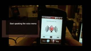 Project54 -- Dover Demo July 2010 -- The Voice Memo Application