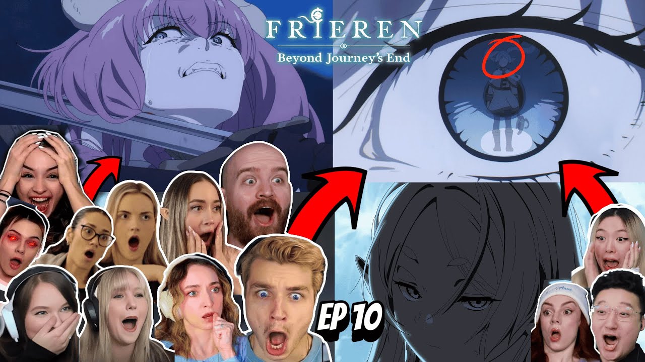 FRIEREN VS. AURA !!😱 | Frieren Reaction Mashup compilation ep 10
