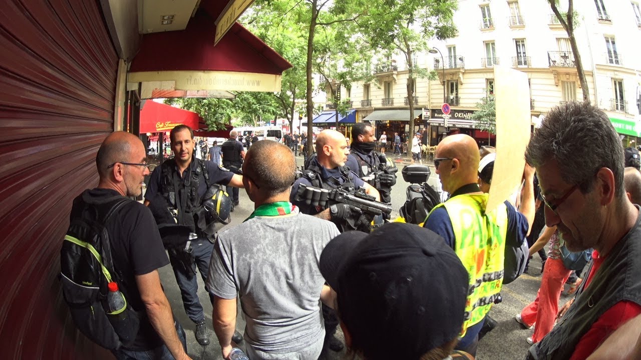 Gilets Jaunes Paris Acte 36 Manifestation 20 Juillet 2019