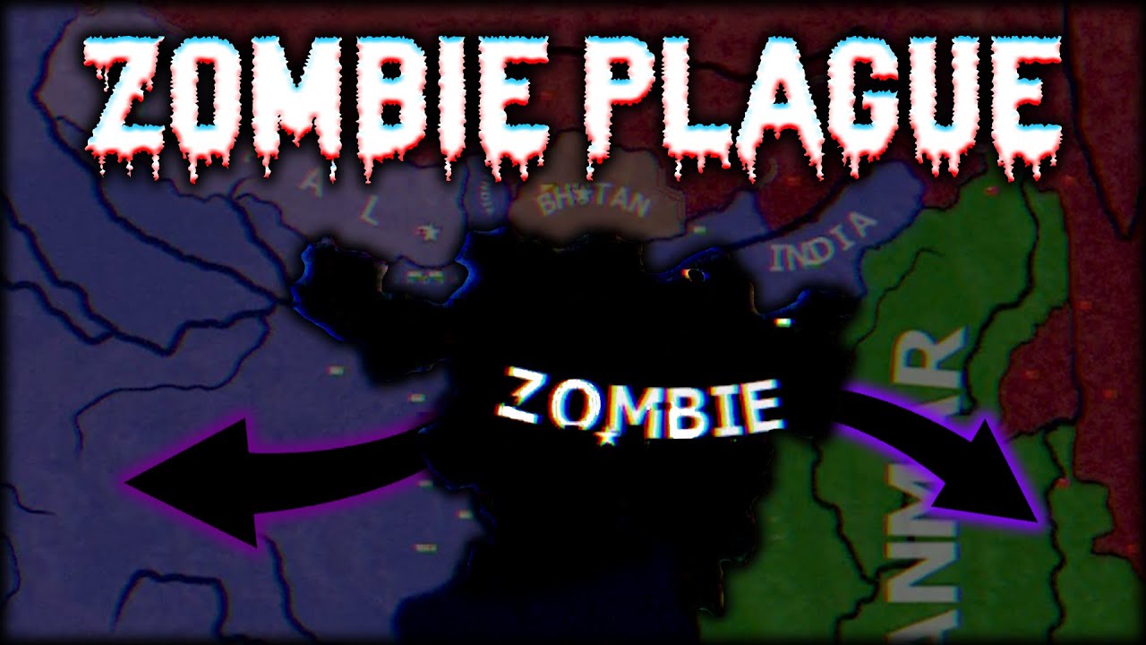 What If The Zombie Plague Starts In 2025? - HOI4 Timelapse