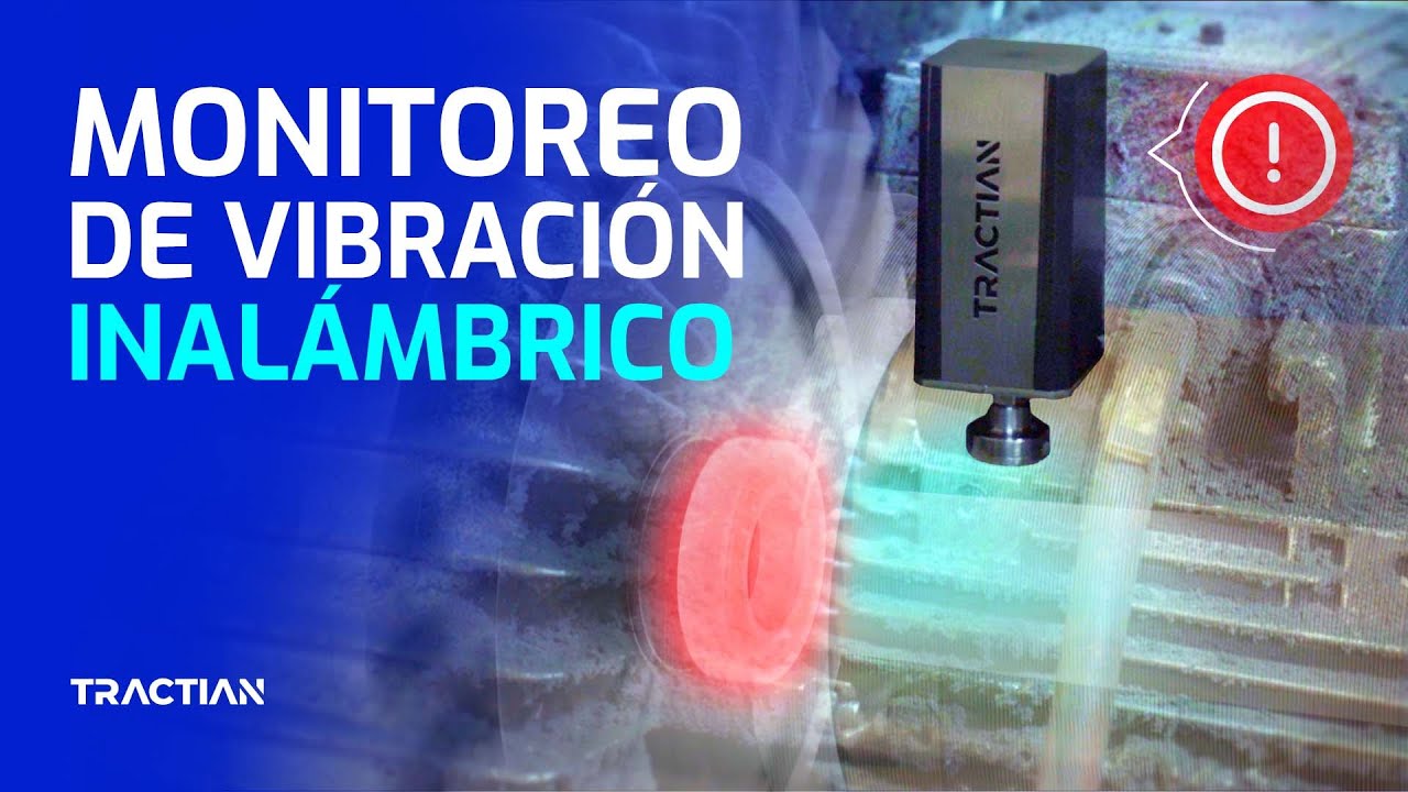 Monitoreo de Vibración Inalámbrico - Sensor Tractian - YouTube