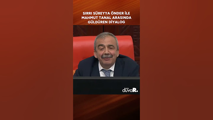Mahmut Tanal ile Sırrı Süreyya Önder arasında güldüren diyalog #shorts