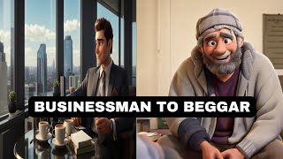 Inspiring Transformation: From Businessman to Beggar | motivational story