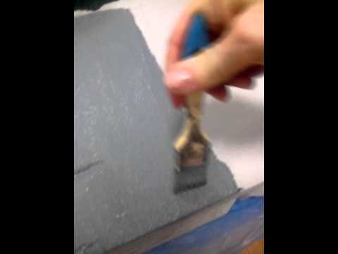 ГидроЭласт Plitonit: нанесение на ВПГБ Кнауф