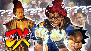 Akuma...What Happened To You?! Akuma Legacy SF Movie and EX  Alpha