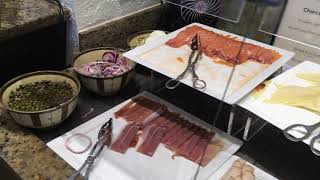 Breakfast Buffet at Plumeria Beach House, Kahala Resort, Honolulu, Hawaii