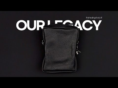 OUR LEGACY DELAY MINI BAG SL2198DB BLACK (ASMR) - YouTube