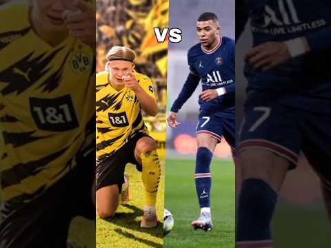 مقارنة بين مبابي وهالاند مين الأفضل كرة القدم رونالدو مبابي هالاند ميسي إشتراك