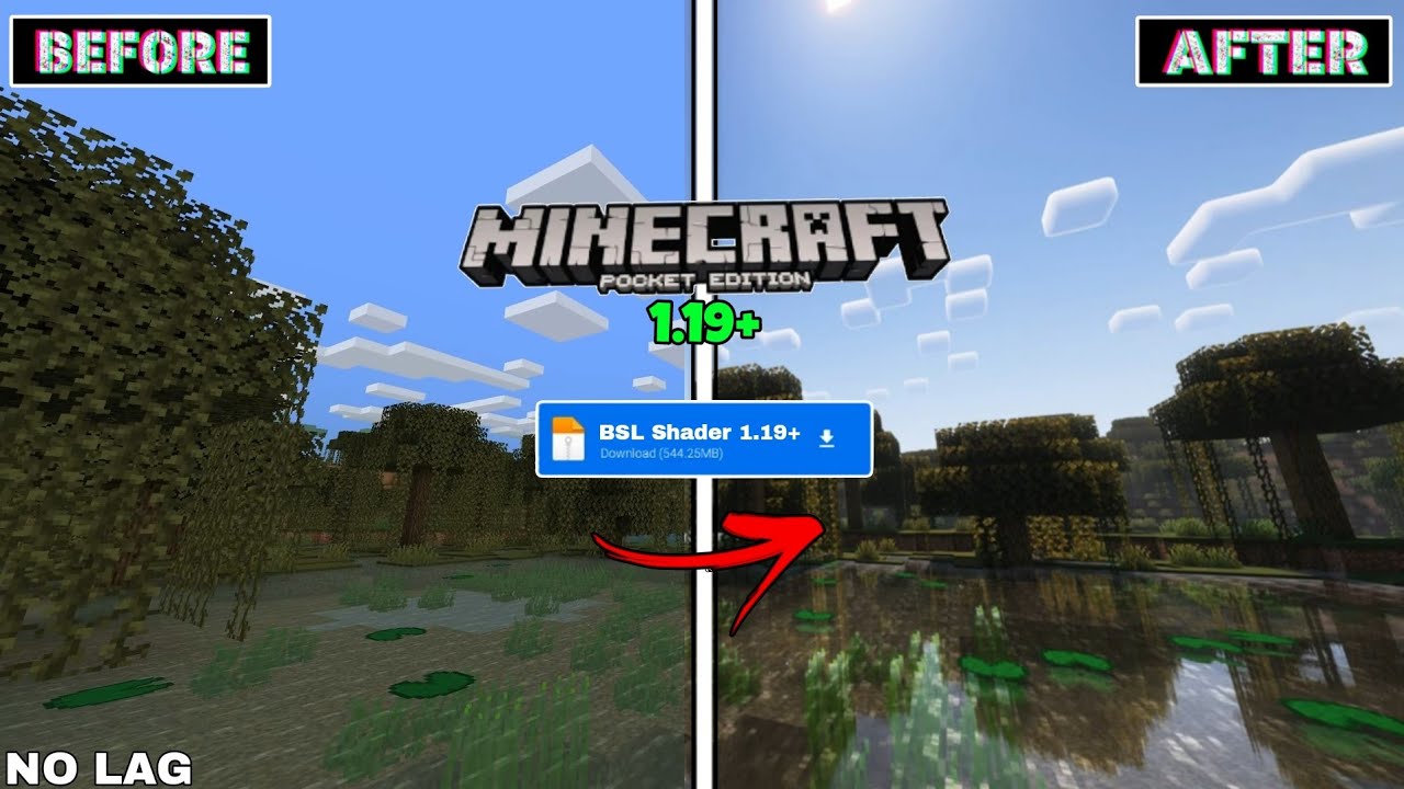 Bsl Shaders Minecraft Pe 1.19 Best Shaders For Minecraft Pe 1.19 Low