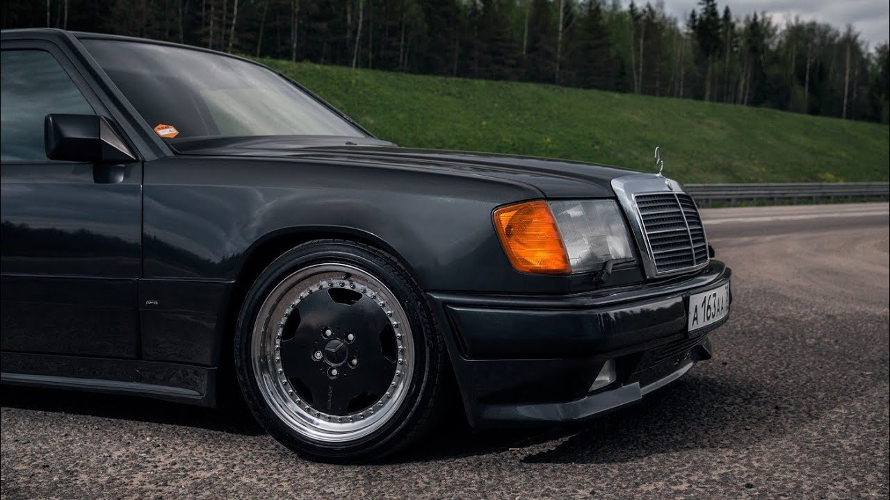Tuning Mercedes Benz W124 AMG body kit YouTube