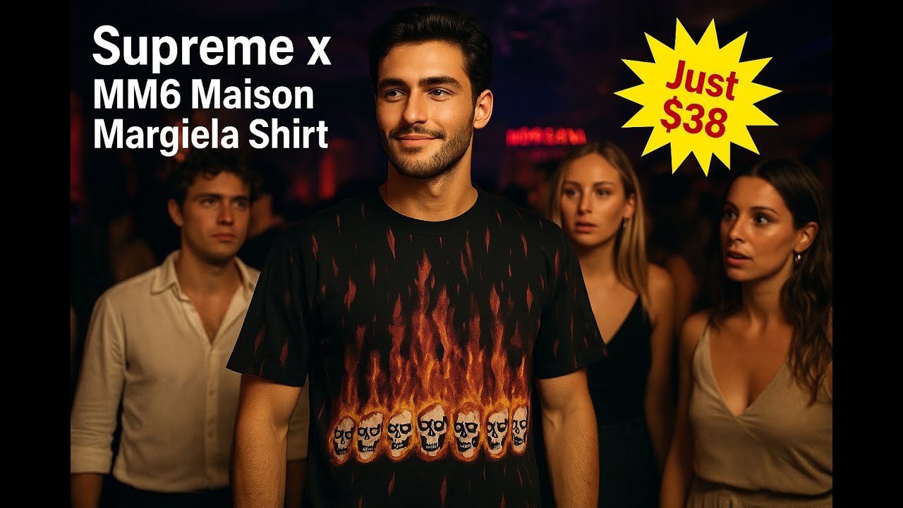 Supreme X MM6 Maison Margiela Flame Shirt. Watch us Unbox the 
