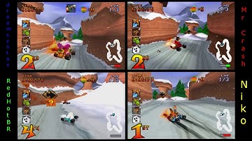 OnlineCTR (2020) - 4 Players Update