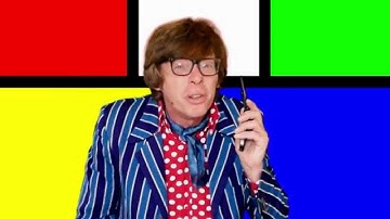 Matob Mobile easy to touch big button mobile phones with Austin Powers - POINTING BELOW