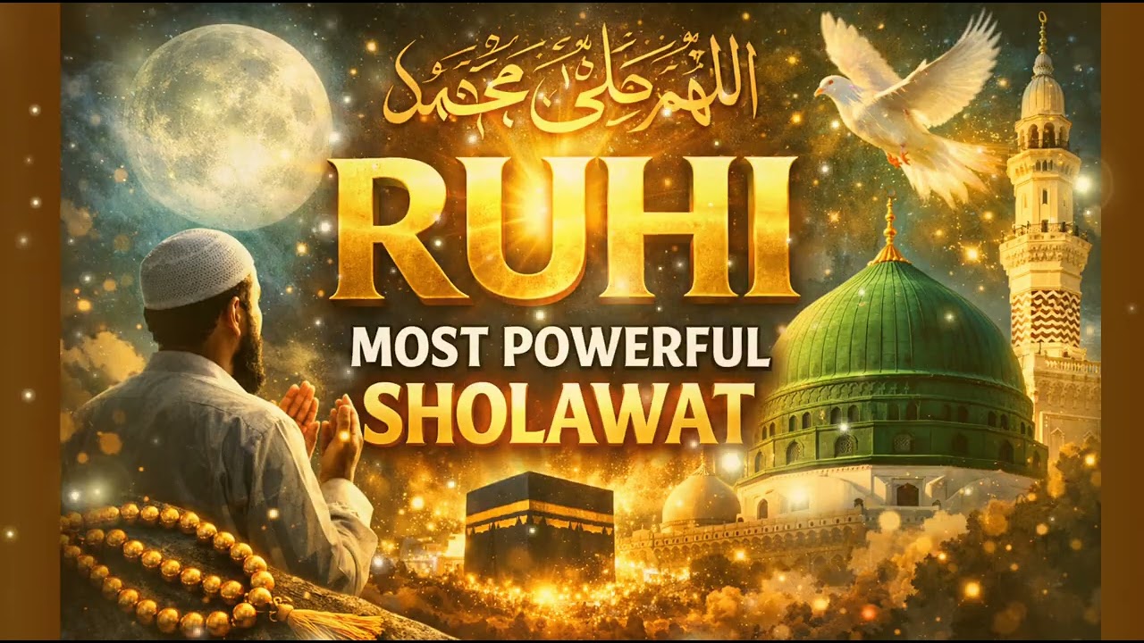 RUHI Sholawat | The Most Powerful Spiritual Salawat for Peace & Blessings