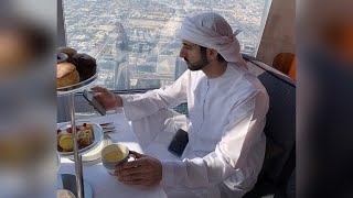 Sheikh Hamdan in Burj khalifa | Dubai Prince | Fazza lifestyle  | part #3