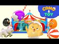 Como | Circus + More Episodes 12min | Cartoon video for kids | Como Kids TV