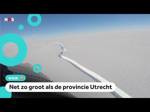 Video: Op Antarctica Ontdekten Ze Een Enorme Scheur In Een Grote Gletsjer - Alternatieve Mening