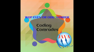 JAVA || Even Number || Odd Number Using If Statement.