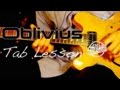 Oblivius - The Strokes  ( Tab Lesson Intro &amp; Post Solo )