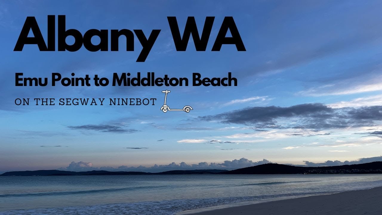 Chris & Vic's Electric Scooter Ride from Emu Point to Middleton Beach - Albany Western Australia