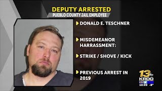 Pueblo County deputy arrested on harassment charge