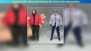 Best Seller 112 Scale Model Men Jacket Stand Collar Parkas Thicken Warm Short Zip Coat Duck Down A