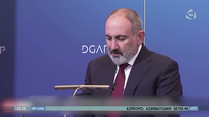 Nikol Paşinyan Azərbaycanla münasibətlərə dair açıqlamalar verib