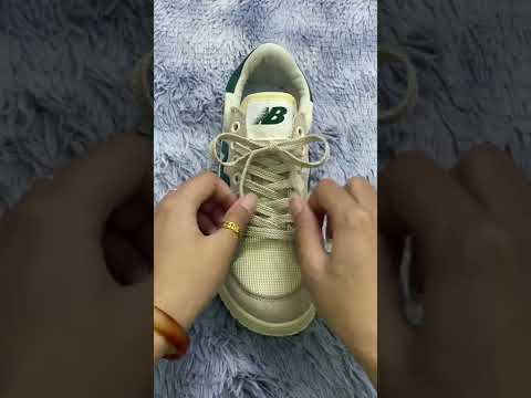 Video ???? Buộc Nơ Giày Đẹp Có Thẩm Mỹ | New Balance 2.0 màu... - youtube