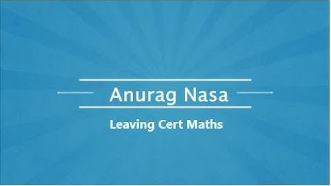 Normal Distribution & Z-Values - Leaving Cert Maths