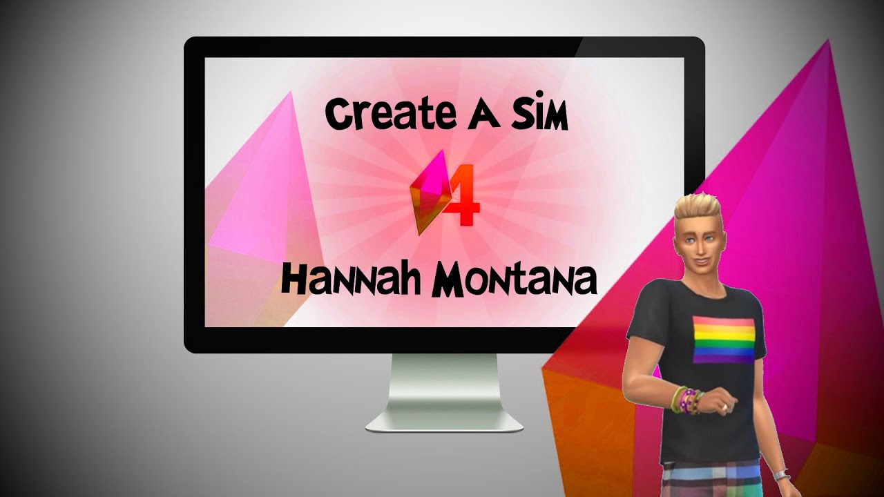 CreateaSim Hannah Montana Sims 4 YouTube