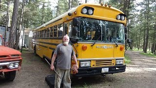 Bus to RV, 1994 Blue Bird school bus conversion Part 1