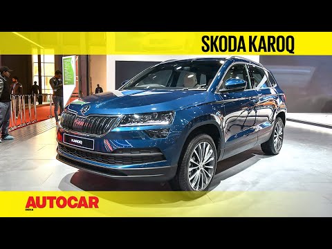 auto-expo-2020-:-skoda-karoq-walkaround-|-first-look-|-autocar-india