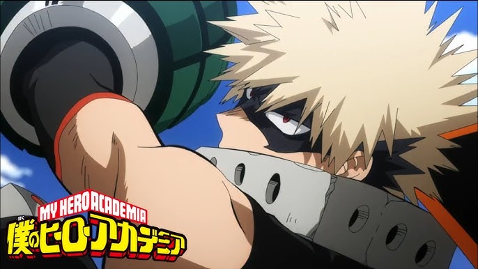 Anime Ha Condotto La Luce My Hero Academia Serie Bakugo