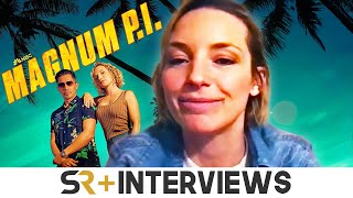 Magnum P.I. Interview: Perdita Weeks On Magnum & Higgins' Romance And The Show's Final Episodes