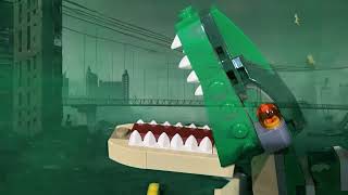 Godzilla Force of Nature Lego Stop Motion Movie Teaser Trailer