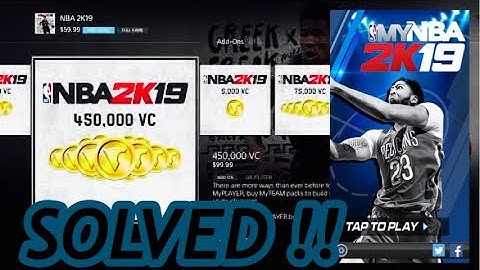 NBA 2K19 VC GLITCH FIXED!! HOW TO GET THE VC YOU PURCHASED ON NBA 2K19 PRELUDE!! 100% WORKS!!