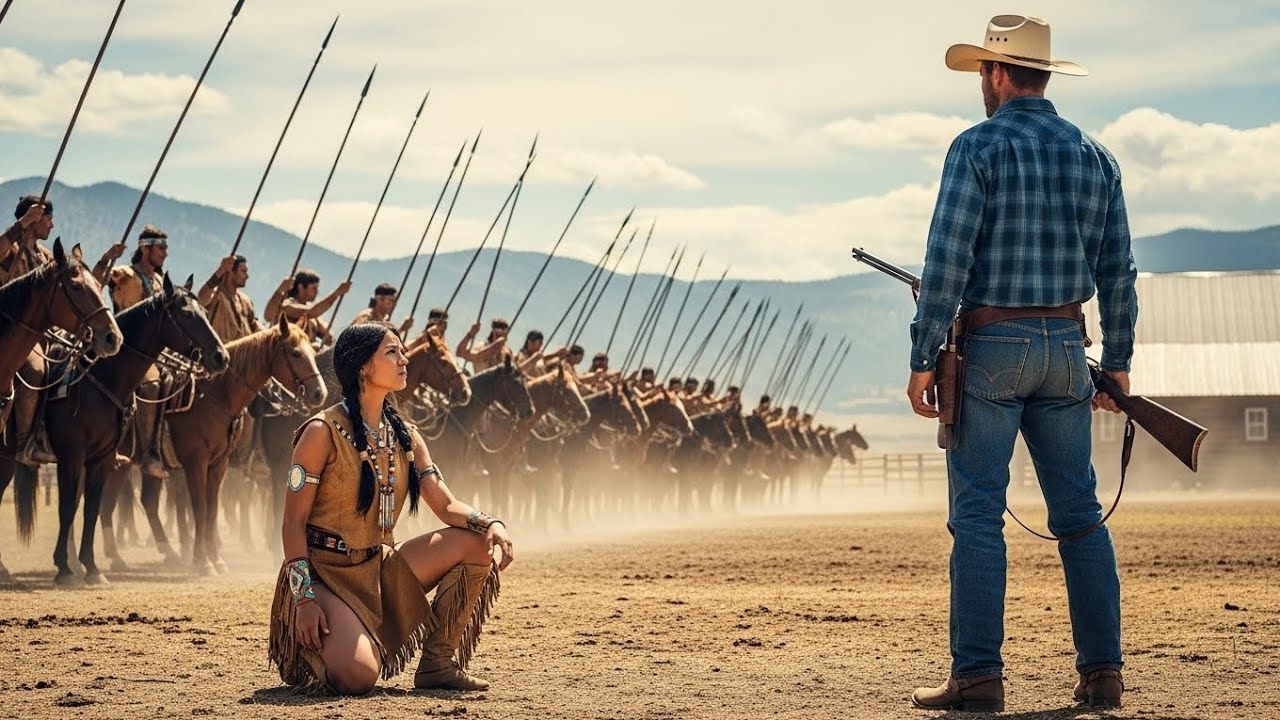 The Shy Farmer Hid an Apache Woman in His Barn, But She Returned With Her People Asking for His Hand