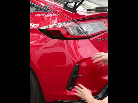 CARBON REAR REFLECTOR