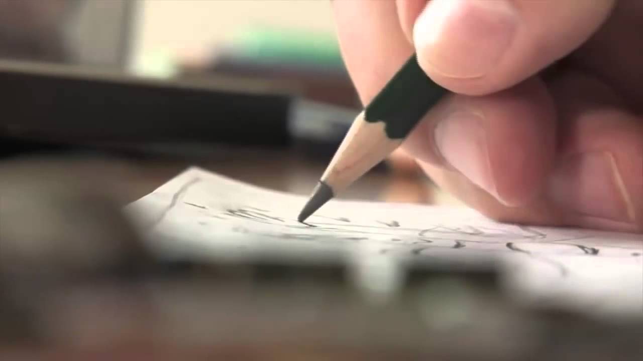 Scene No.68 writing on paper HD - YouTube