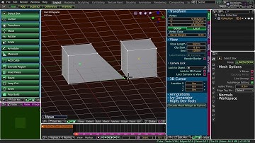 Blender 2.80 AutoMerge Editing