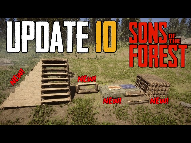 Sons of the Forest patch 10 official notes: Large Log Holder added, AI  pooling improvements, bug fixes, and more