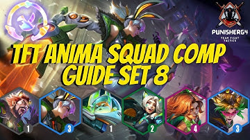 BEST TFT Anima Squad Comp Guide Set 8 TeamfightTactics  😎PUNISHERG4
